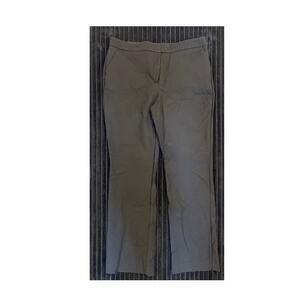 Chico's Women's Black 12R Straight Leg Dress Pants Pleated Front Faux Pockets